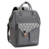 Lekesky Laptop Rucksack 15.6 Inch Computer Backpack School Bag for Travel/Business/College/Women/Men- Grey